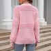 Aria Basics Aria Basics 2025 Autumn/Winter New European And American Cross-Border Pullover Ribbed Knitwear Fashionable Women's Sweater_ecoleips.com
