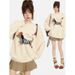 girl American Embroidered Round Neck Pullover 2025 Puppy Autumn Winter Loose Lazy Top Knitted Sweater For Women New Style_ecoleips.com