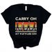 Supernatural Carry On My Wayward Son Vintage T-Shirt Sam And Dean Winchester Brothrs Shirt Trendy Abbey Road Winchester 2025 Top_ecoleips.com