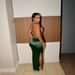 Women's Clothing Women's Slim Fit Bodycon Skirt Glossy Drape Satin Slit High Waist A-Line Skirt Style For Formal & Casual For Women_ecoleips.com