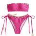 Women's Clothing Sexy Starfish Shell Tassel Swimsuit Bikini_ecoleips.com