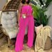 Women's Clothing New Personality Fashion Tube Top Trousers Suit_ecoleips.com