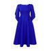 D413 Foreign Trade Women's Clothing 2023 Autumn New Elegant Fashionable Party With Large Hem African Dress_ecoleips.com