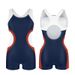 Aria Basics Swimsuit European And American Cross-border New Plus Size Racing Women's Slimming Conservative Anti-exposure Surfing_ecoleips.com