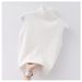 Half-high Collar Casual And Sexy Slim-fit Spring-summer Camisole For Women, Korean-style Knit Top, New Women's Clothing_ecoleips.com