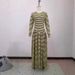 Women's Winter Fashion Women's Striped Dress Slim Fit Full Swing Long Sleeve American Style Hot Selling Clothing For Ladies_ecoleips.com