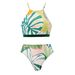 Women's Clothing Women's Retro Three Piece Swimsuit Set European And American Style With Tassel Skirt And Backless Design Fashionable_ecoleips.com