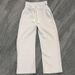 Women's Clothing Popular Five Pointed Star Embroidered Double Waist Sweatpants Casual Two Piece Wide Leg Trousers_ecoleips.com