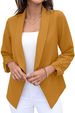 2025s Women's 2025 New Spring/summer Fashion Jacket, With Lapel, Mini Suit_ecoleips.com
