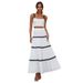 2024 Summer New Women's Two-tone Spliced Camisole Top From Independent Station In Europe And America➕Two-piece Patchwork_ecoleips.com