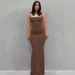 Dresses 2025 Woman Fashion New Summer Solid Colour Sexy Slim Camisole Skirts_ecoleips.com
