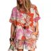 Two-Piece Set Spring Summer Outfit For Women Loose Fit Elegant Casual Sports Plus Size_ecoleips.com
