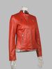 Women's Clothing New Autumn Slim Women's Stand Up Collar Slim Jacket Leather Jacket Women's Custom Pattern Making_ecoleips.com