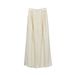 Suitable For All Seasons UMA WHITE Guangzhou Thirteen Factories Run Deng 2025 Spring Summer New Women's Suit Tall Mixed Linen Wide-leg Pants_ecoleips.com