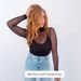 Women's Clothing Summer Perspective Mesh High Collar Bottoming Shirt Sexy Slim Fit Tops For Women_ecoleips.com