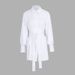 AD563 Hepburn-style Fashionable Elegant Women's 2025 Spring Autumn New Trendy Age-reducing Waist-cinching Shirt With Tie_ecoleips.com
