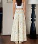 K Fairy Style Floral Pants For Women, High Waist, Loose And Thin Design, Wide Legs, Flowing And Slimming, Versatile Straight Leg Pants_ecoleips.com