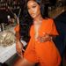 Women’s Clothing African Fashion Solid Color Short Sleeved Suit Women's Summer High Waist Shorts Two Piece Suit Commuter Women's Clothing_ecoleips.com