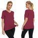 Short-sleeved Loose Split Top Three-piece T-shirt Combination Summer New Solid Color Women's Clothing_ecoleips.com