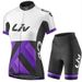 Women's Cycling Jersey Set With Quick-Dry & Uv Protection, Breathable Short Sleeve Top For Summer Bike Riding, Team Style Design_ecoleips.com
