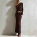 2026 European And American Cross-border Independent Site New Western Resort Style Casual One-shoulder Design_ecoleips.com