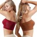 Aria Basics Aria Basics Plus-size Strapss Bra For Women, No Padding, Breathab, One-piece Ruched Seamss Wrap Bra, European And American_ecoleips.com