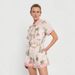 Women's Clothing Temperament Elegant Lace Linen Cardigan Shirt Jumpsuit_ecoleips.com