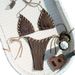 Women's Clothing Swimsuit New Sexy Color Bikini Bikini Women's Beach Vacation Swimsuit_ecoleips.com