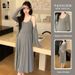 Autumn New Korean Fashion Maternity Two-Piece Dress For Pregnant Women_ecoleips.com