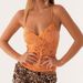 Summer Women Y2k Sequin Halter Crop Tops Pearl Embellished Cami Tops Summer Glitter V Neck Rhinestone Camisole Tank Shirt_ecoleips.com