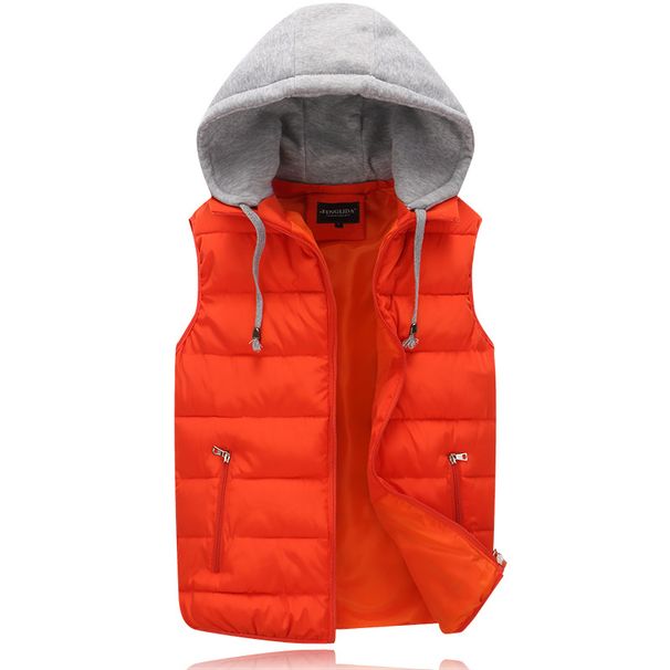 Women's Clothing Women's Warm jacket vest new spring and autumn winter outer wear women's short small waistcoat vest_ecoleips.com