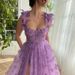 New Women's Long Evening Dress Elegant Lace Beachwear For Style Parties Banquets_ecoleips.com