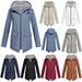 Best-Seller Women's Lightweight Windbreaker Jacket – Hooded Zippered Outdoor Coat (S/M/L/XL/XXL, White/Black/Gray/Burgundy/Navy/Brown/Teal/Beige)_ecoleips.com