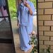 Women's Clothing Autumn 2 Piece Set Large Size Cotton And Linen Shirt Set High Waist Loose Pants_ecoleips.com