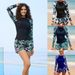 Women's Clothing New Swimsuit Fashion Bikini Long Sleeve Diving Suit For Split Swimsuit_ecoleips.com