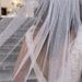 Sparkling Bridal Veil With Comb – Gold Starry Tulle Wedding Headpiece In Multiple Lengths (75cm To 500cm)_ecoleips.com