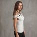 Women's Sleeveless Asymmetrical Hollow out T-Shirt off Shoulder Pleated Solid Color Top_ecoleips.com
