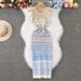 Women's Clothing Gradient Striped Vest Dress Female Summer Slim High End Sleeveless Knitted Long Skirt_ecoleips.com