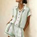 Summer Women's Clothing Set American Style Color Block Short Sleeve Collared Shirt And Shorts_ecoleips.com