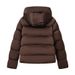 Inspired Oversized Hooded Puffer Jacket For Women - Thickened Polyester Coat With Streetwear Edge (S/M/L)_ecoleips.com