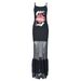 Women's Clothing Street Sexy Slim Suspenders Long Mesh Dress_ecoleips.com