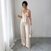 Women's Clothing Temperament Elegant Style Halter Neck Vest Straight Trousers Suit Women's Clothing Summer_ecoleips.com