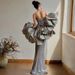 Women’s Clothing evening dress long skirt female host celebrity banquet annual meeting temperament light luxury tube top dress_ecoleips.com