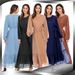Women's Patchwork Long Sleeved Fashion Dress_ecoleips.com