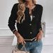 2025 Autumn/Winter New European And American Style Round Neck Buttoned Cable Knit Cardigan_ecoleips.com