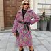 Women's Clothing Luxury Faux Fur Coat – Leopard Print Winter Coat With Notched Collar For Women_ecoleips.com