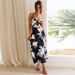European And American Foreign Trade Sexy Floral Print Camisole 2022 Spring/summer New Slim-fit Printed Long Dress_ecoleips.com