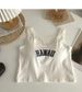 Korean-style Girls' Solid Color Ins Camisole Seamless Printed Comfortable Breathable Bra With Fixed Cup And Chest Pad_ecoleips.com