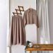 New Women's Clothing Solid Color Soft Cotton Wrinkled Muslim Skirt Shirt Fashion Suit Fashion Temperament_ecoleips.com