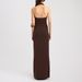 Summer Knitwear Set Halter Neck Camisole Top And Ribbed Knit Long Skirt Style Spring Summer New Arrival_ecoleips.com